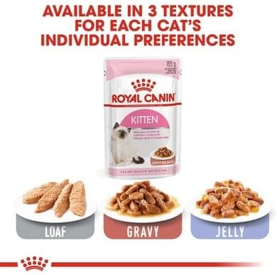 Royal Canin Feline Health Nutrition Kitten Gravy (WET FOOD - 85g Pouch)